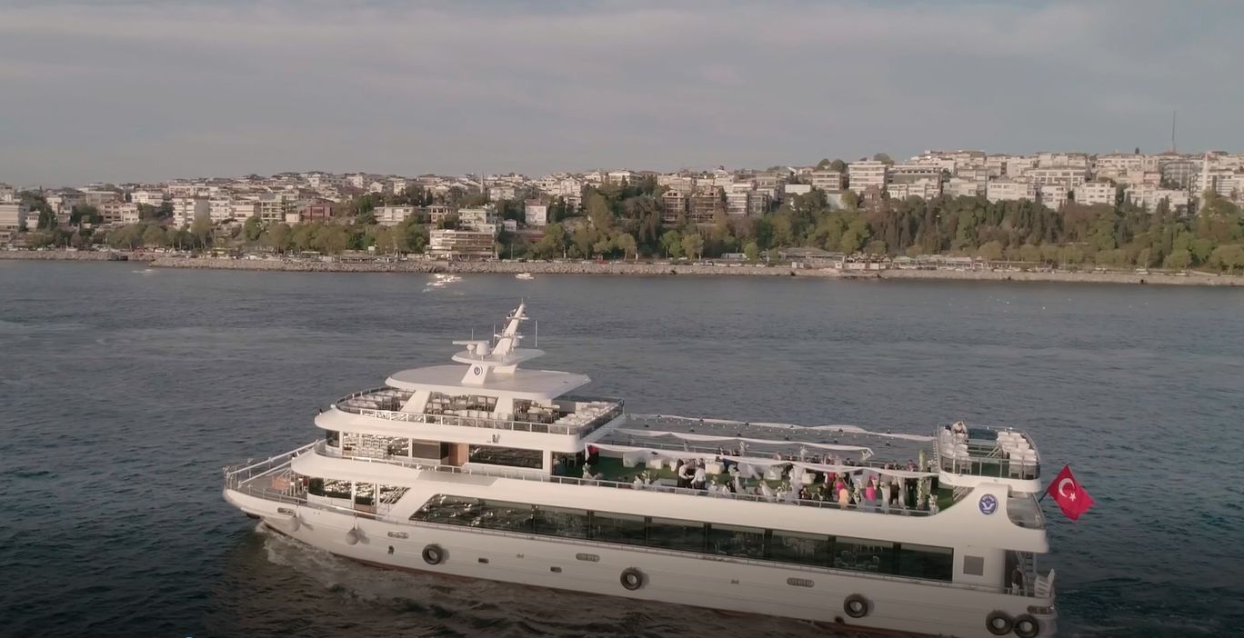 Boat Wedding in the Turkey