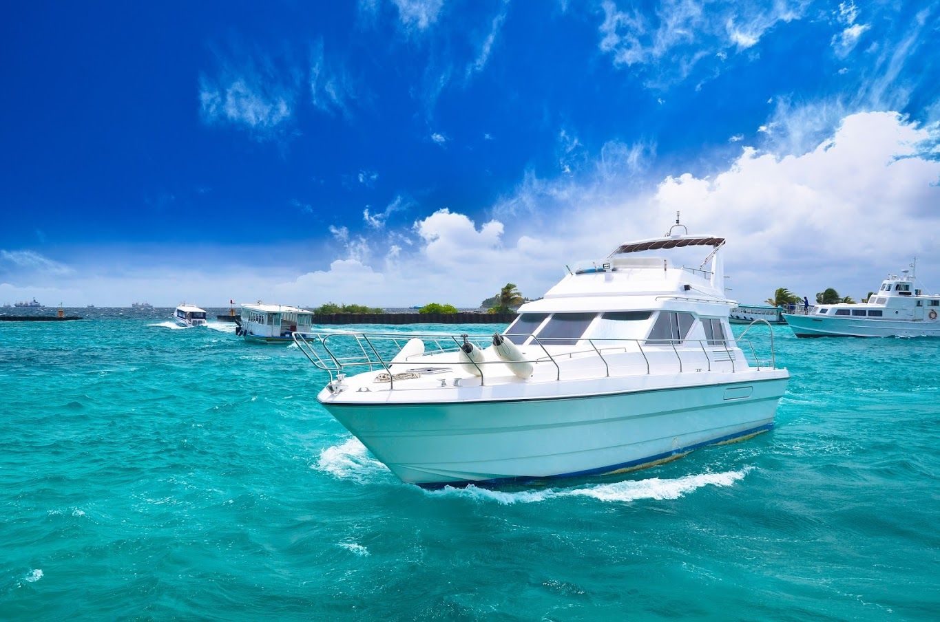 Party organization on the boat